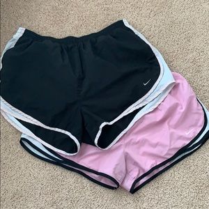 Two Pair Nike Running Shorts